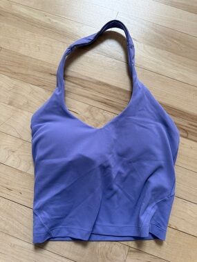 lululemon athletica Lavender Halter align Crop Top